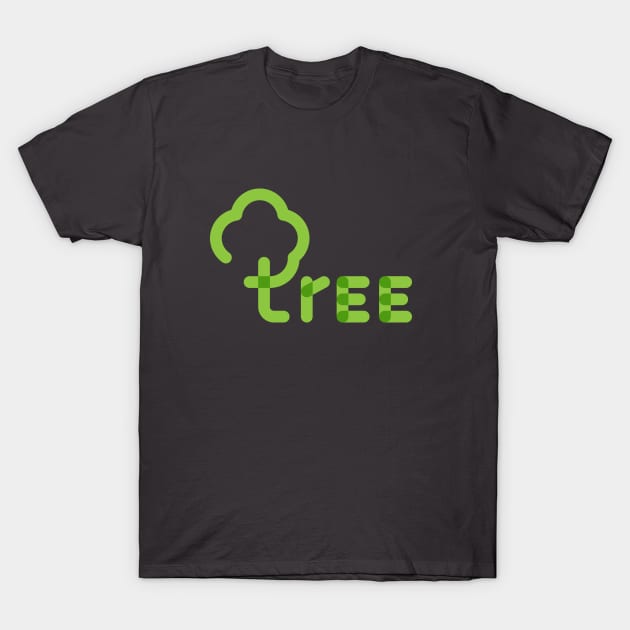 Tree logo. T-Shirt by RulizGi